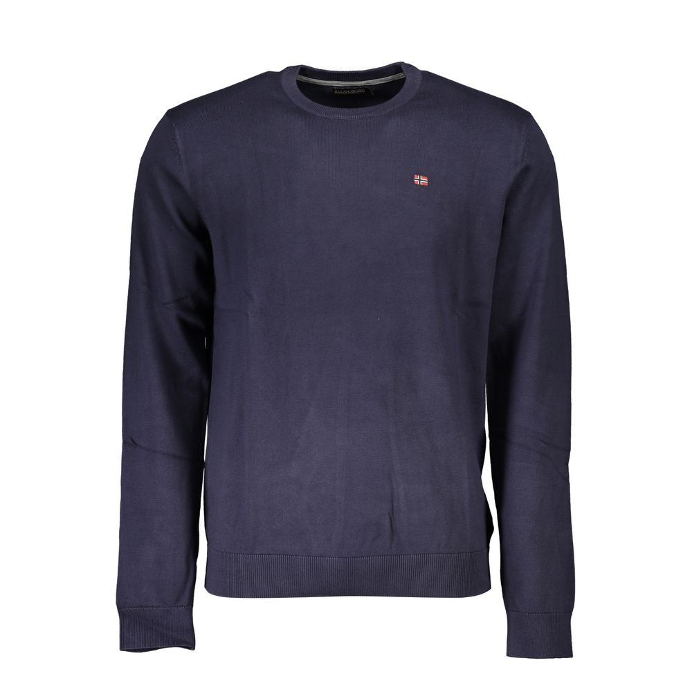 Napapijri Blue Cotton Sweatshirt