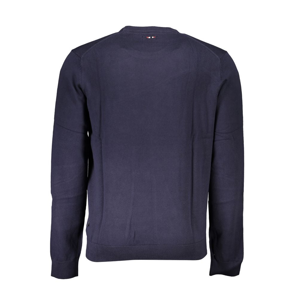Napapijri Blue Cotton Sweatshirt