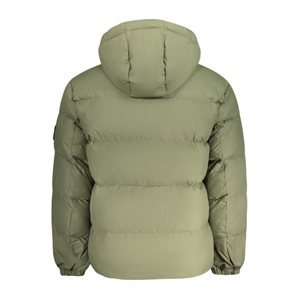 Ανδρικό μπουφάν Tommy Hilfiger Green Polyester