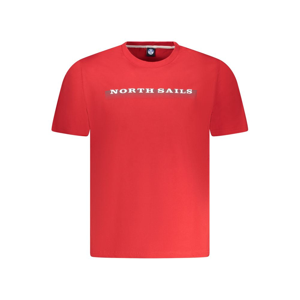 North Sails Rosso Cotton Men T-Shirt