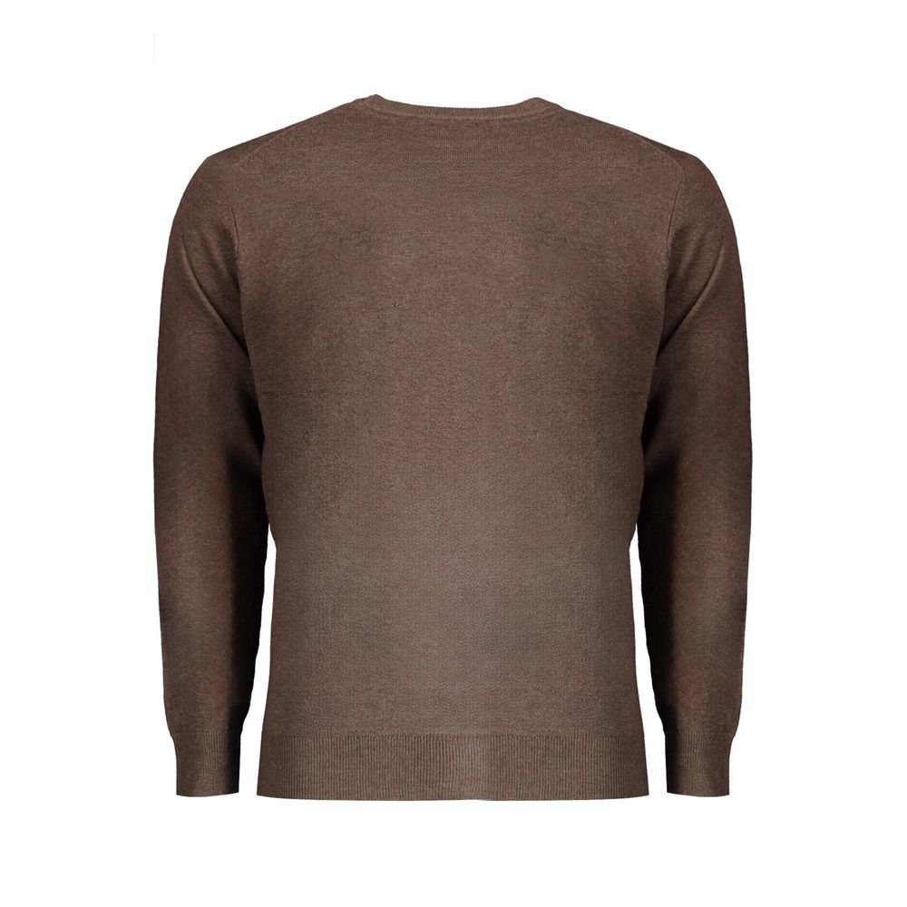 Norway 1963 Brown Wool Ανδρικό πουλόβερ