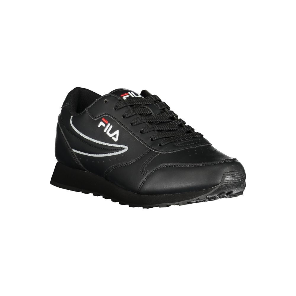 Fila Black Polyethylene Athletic Sneakers