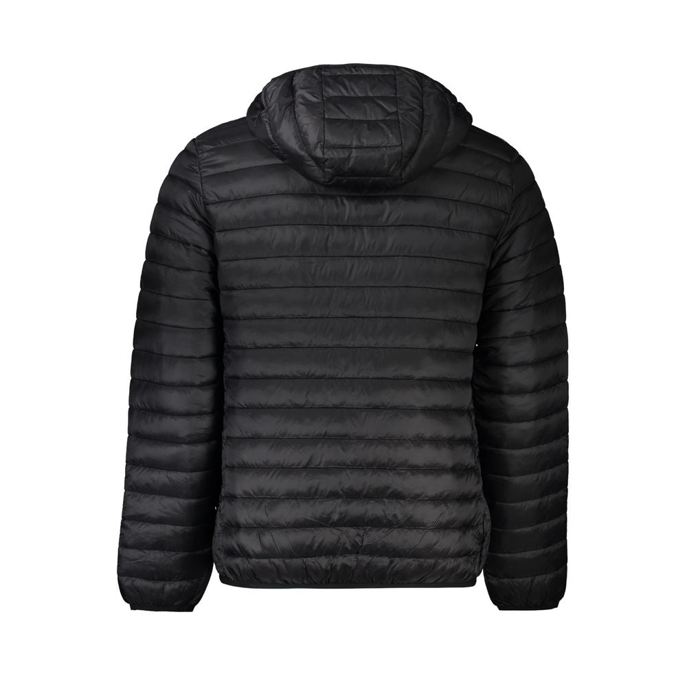 Cavalli Class Black Polyamide Shell Jacket
