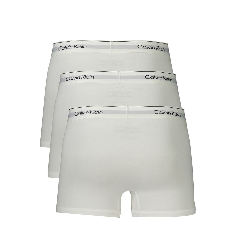Ανδρικό μπόξερ Calvin Klein White Cotton