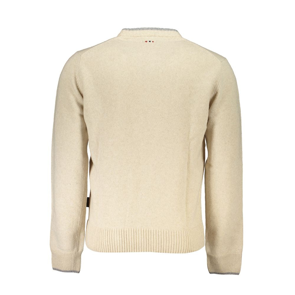 Napapijri Beige Fabric Sweatshirt