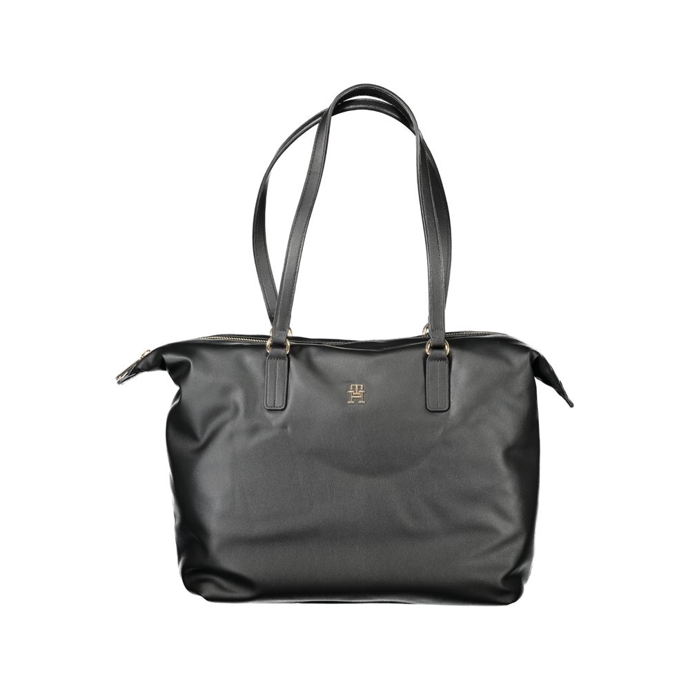 Γυναικεία τσάντα Tommy Hilfiger Black Polyester