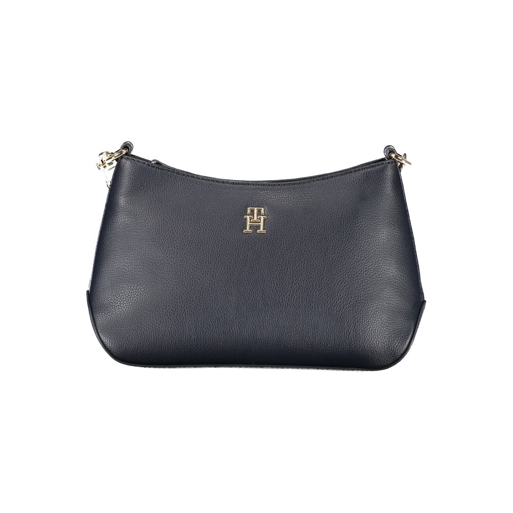 Tommy Hilfiger Blue Polyurethane Women Handbag