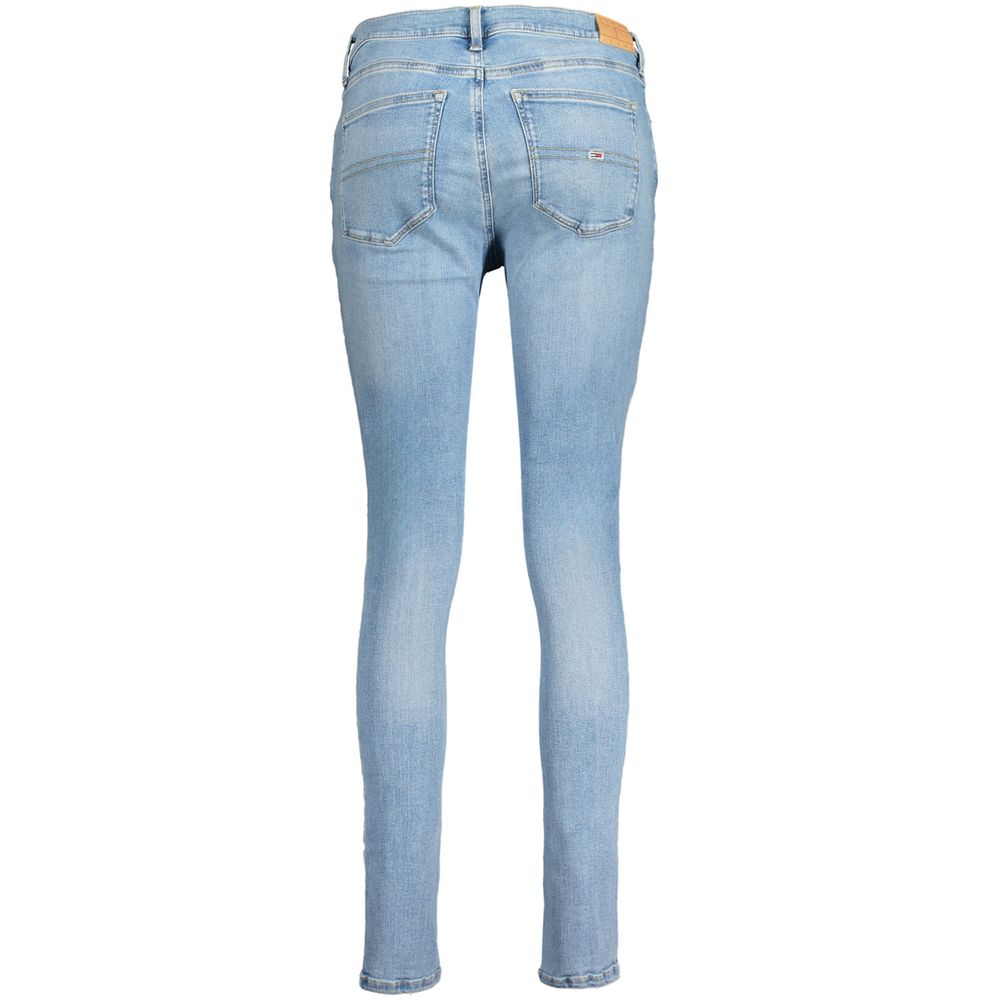 Tommy Hilfiger Blue Cotton Skinny Jeans