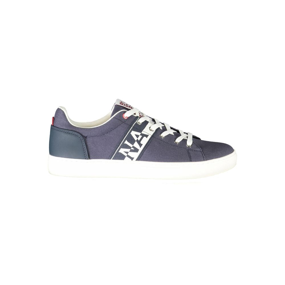 Napapijri Blue Polyester Athletic Sneakers