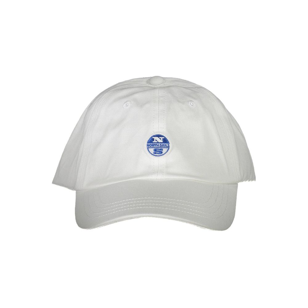 North Sails White Cotton Ανδρικό καπέλο