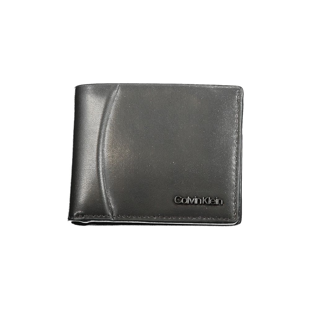 Calvin Klein Nero Leather Men Wallet