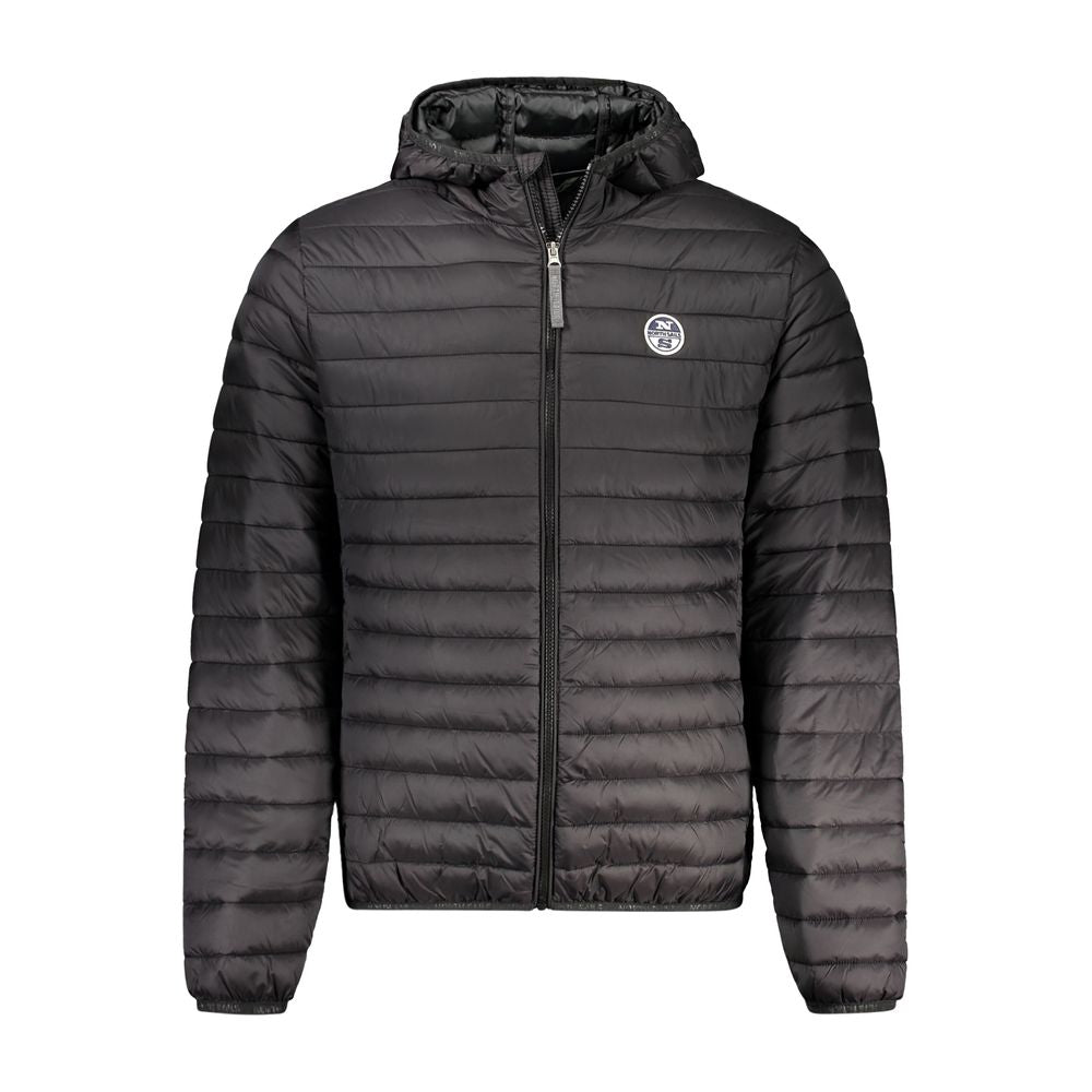 North Sails Black Polyamide Full-Length Jacket