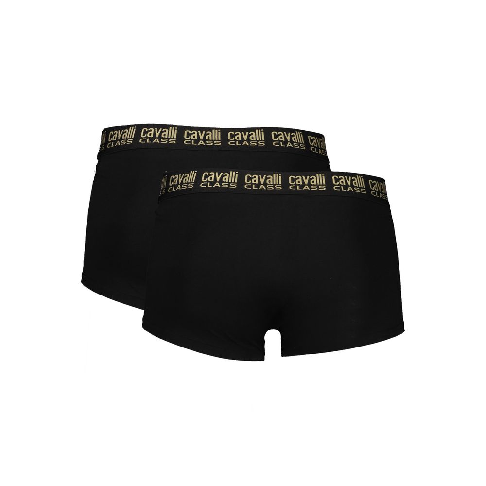 Cavalli Class Black Cotton Boxers