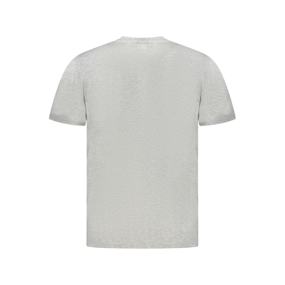 Ανδρικό μπλουζάκι North Sails Grey Cotton