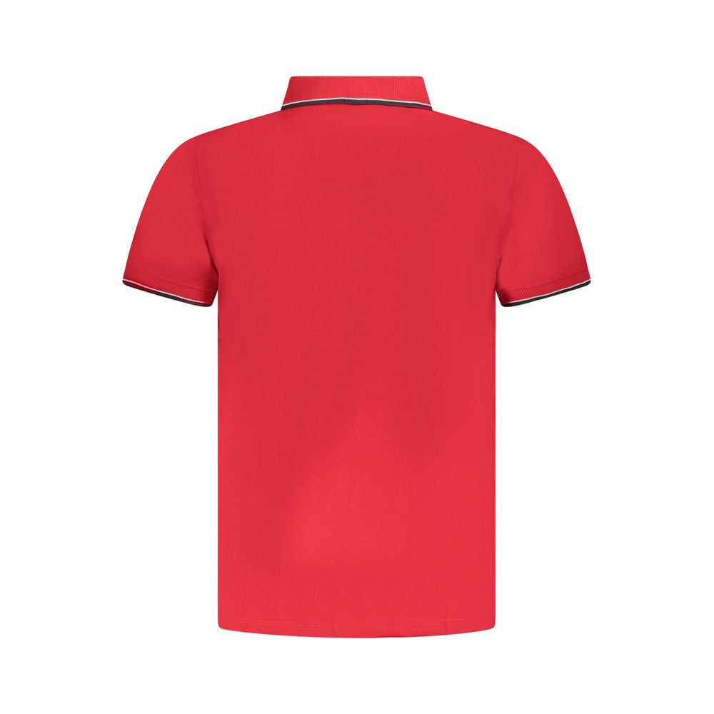 Norway 1963 Red Cotton Men Polo