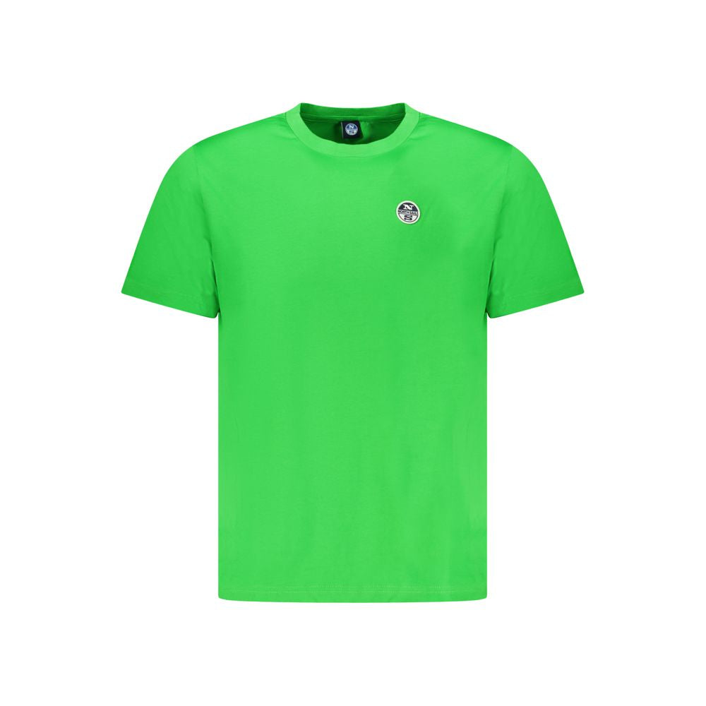 Ανδρικό μπλουζάκι North Sails Green Cotton