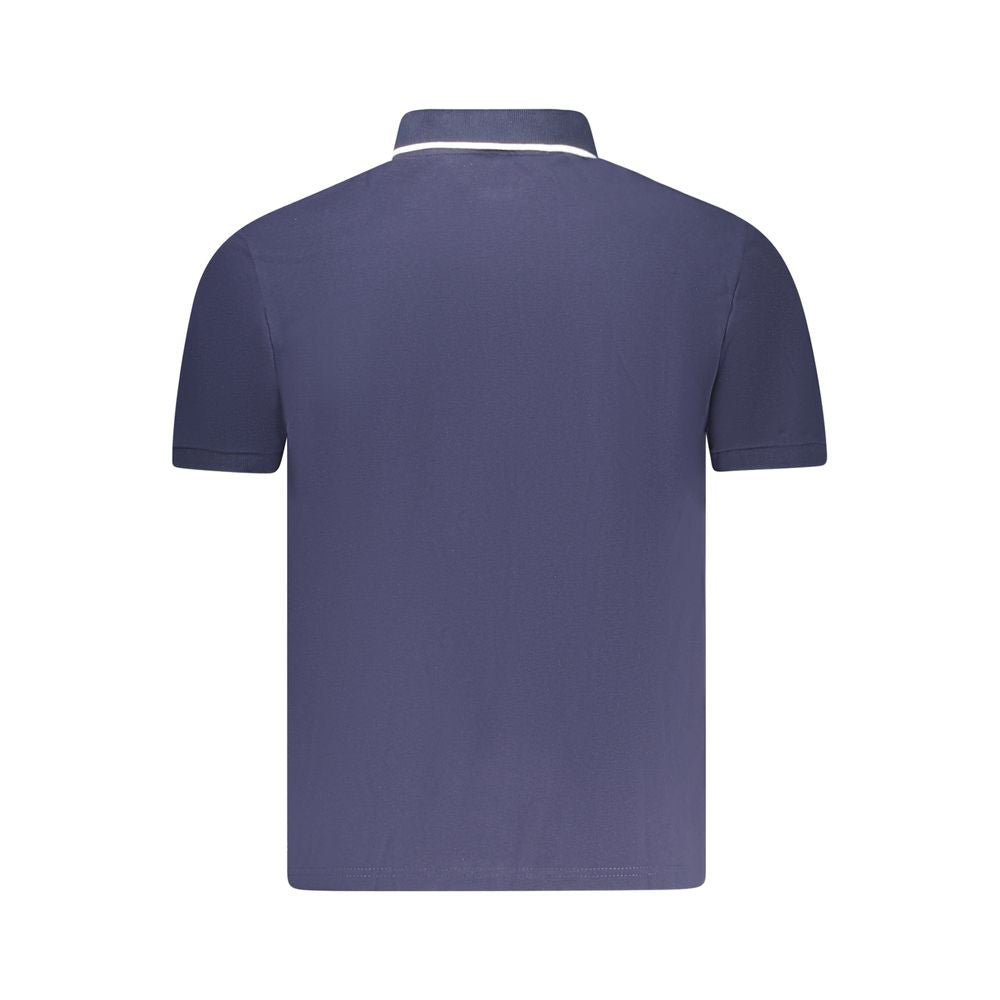 Ανδρικό μπλουζάκι πόλο North Sails Blue Cotton
