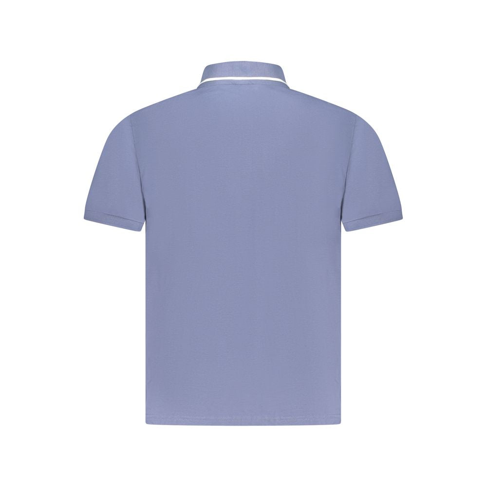 Ανδρικό μπλουζάκι πόλο North Sails Blue Cotton