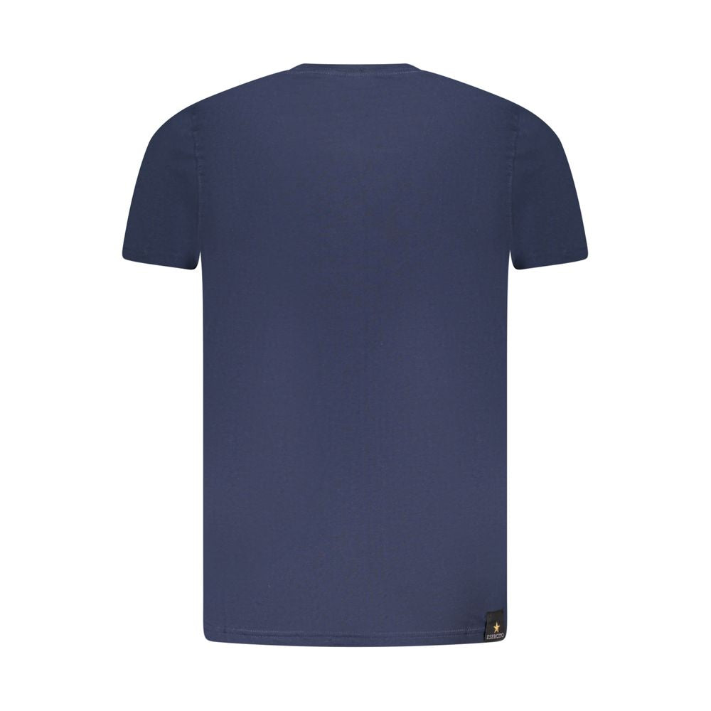 Accademia Militare Blu Cotton Male T-Shirt