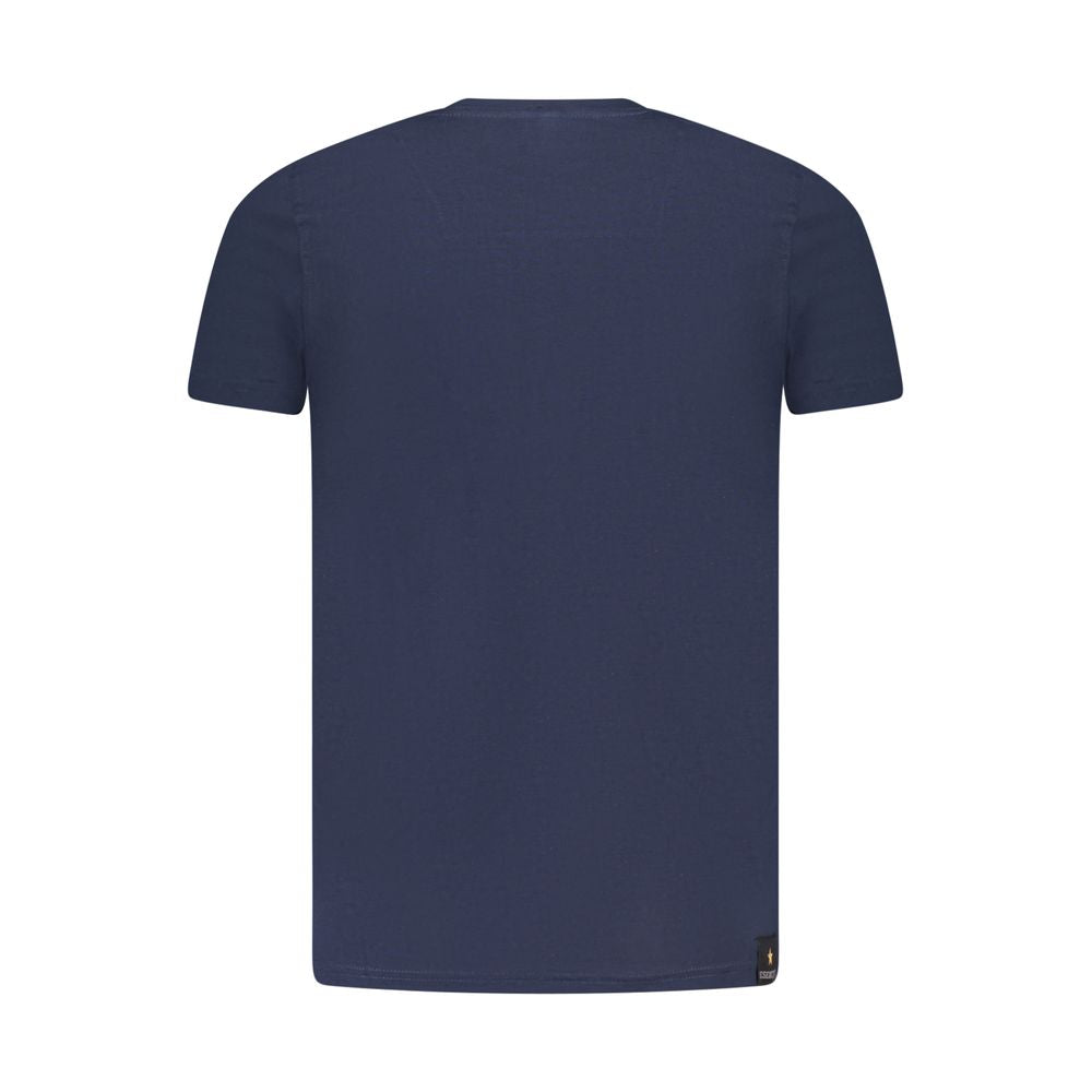 Accademia Militare Blue Cotton Men's T-Shirt