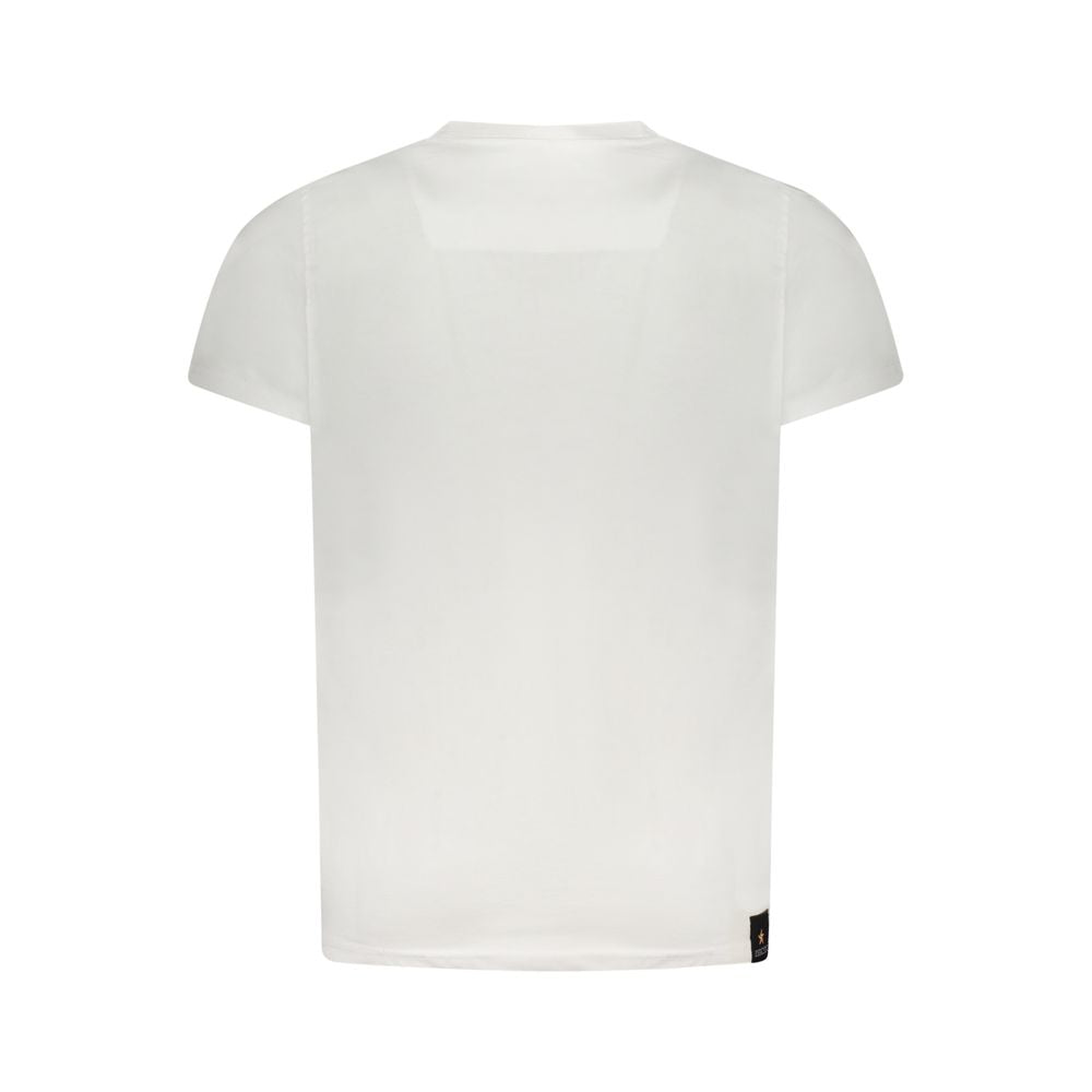 Accademia Militare White Cotton Men T-Shirt