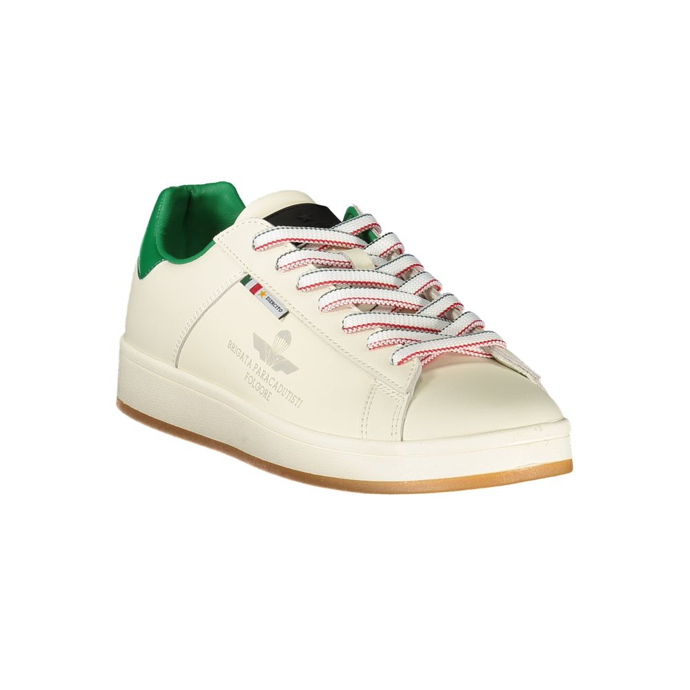 Esercito 1659 White Leather Men Sneaker