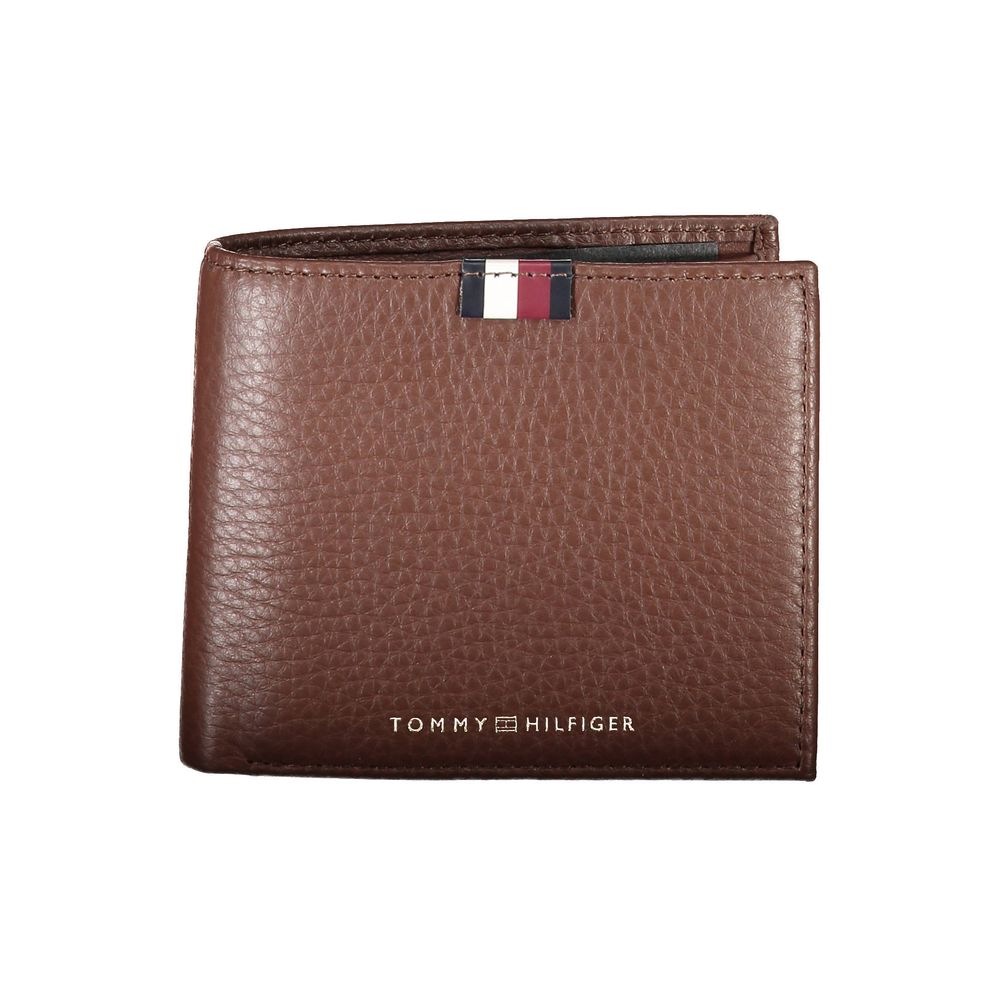 Tommy Hilfiger Marrone Leather Men Wallet