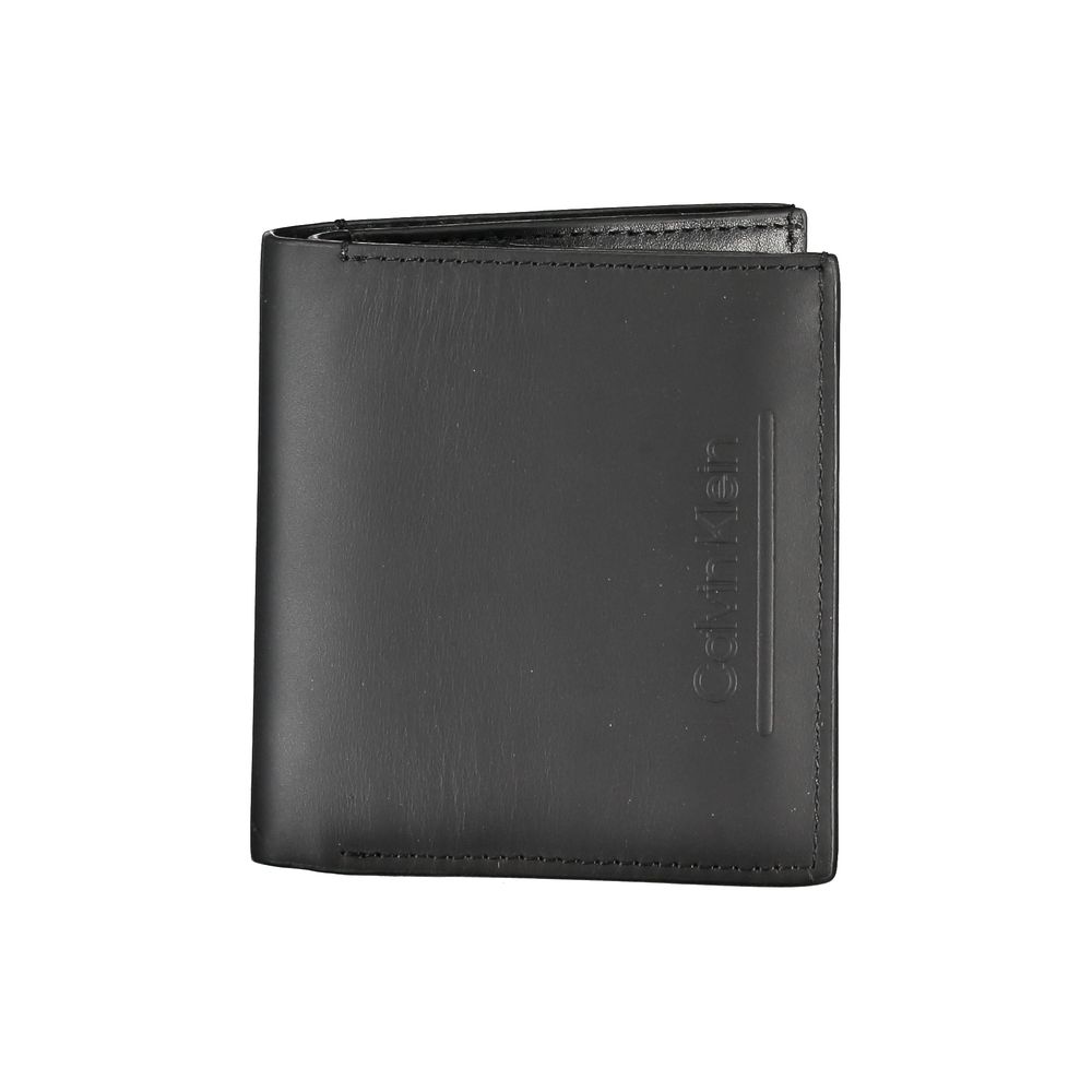 Calvin Klein Black Leather Men Wallet