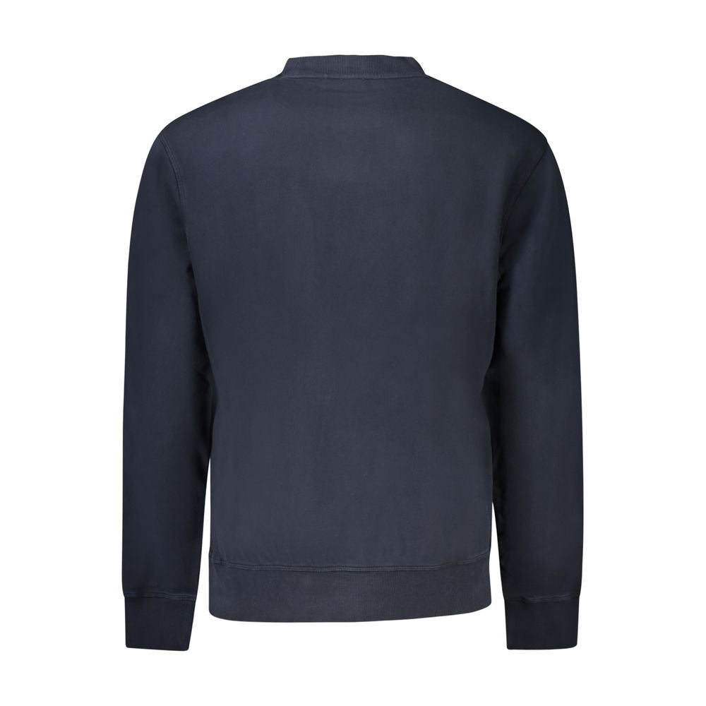 Hugo Boss Blue Cotton Sweatshirt