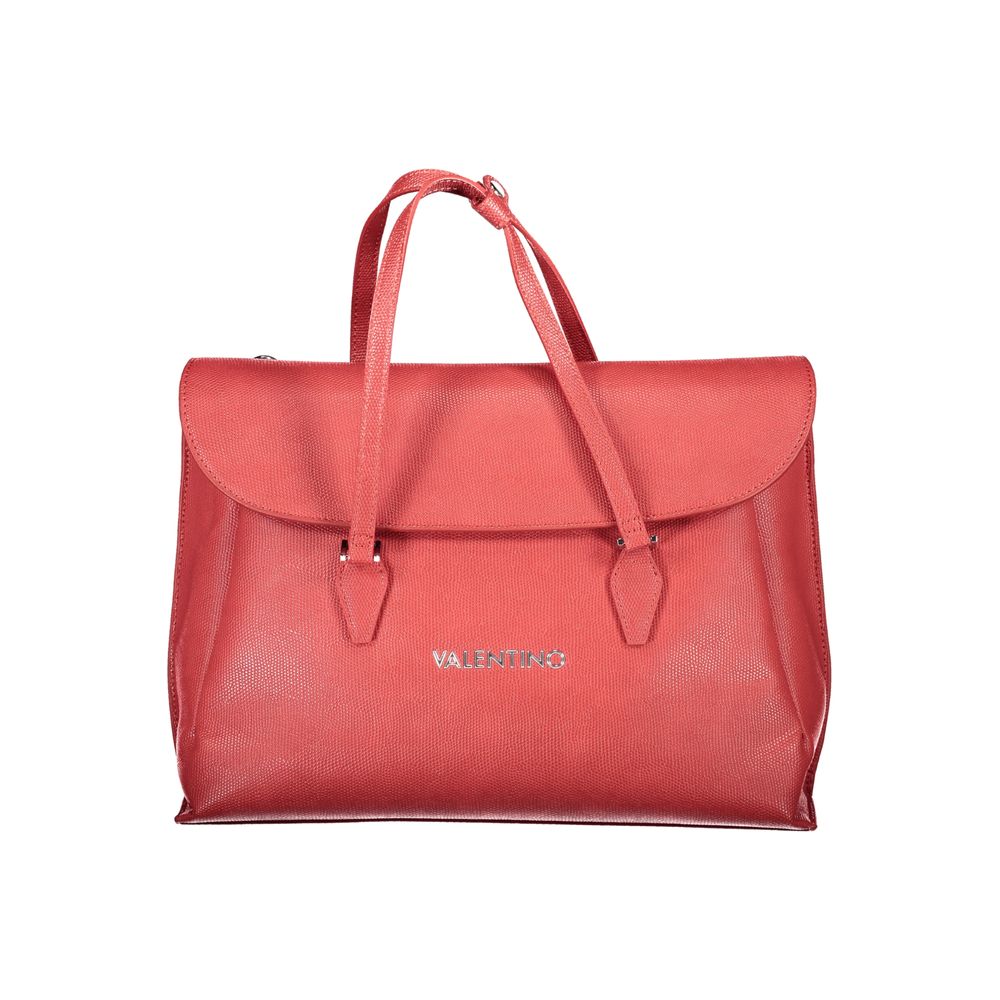 Mario Valentino Red Polyethylene Handbag
