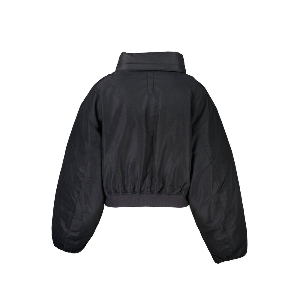 Calvin Klein Black Polyester Shell Jacket