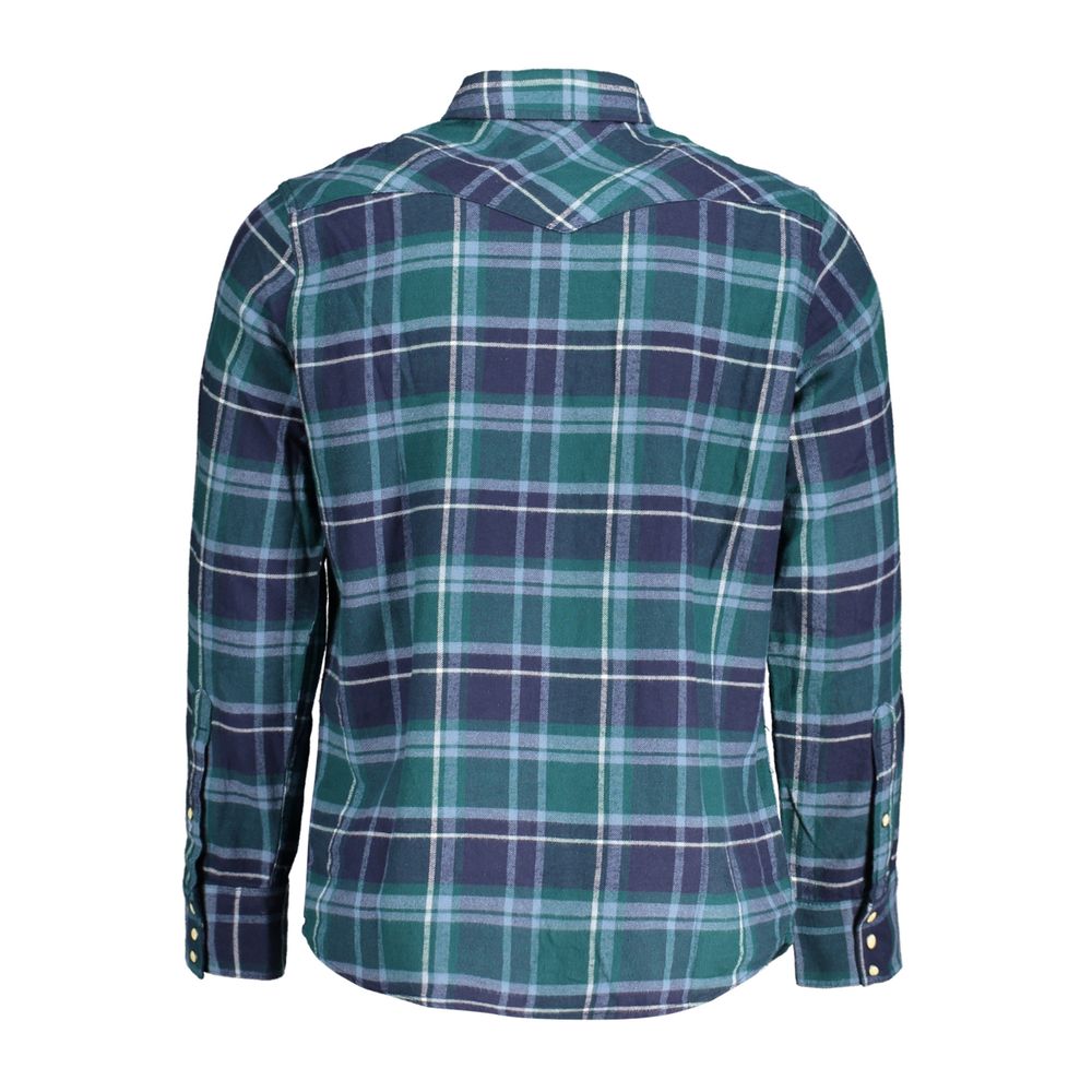 Wrangler Green Denim Shirt