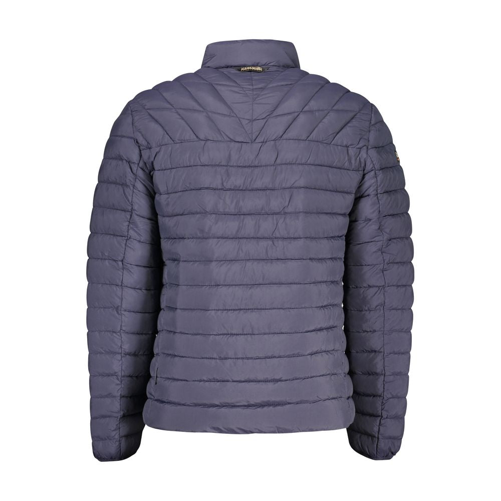 Napapijri Blue Polyamide Jackets And Coat