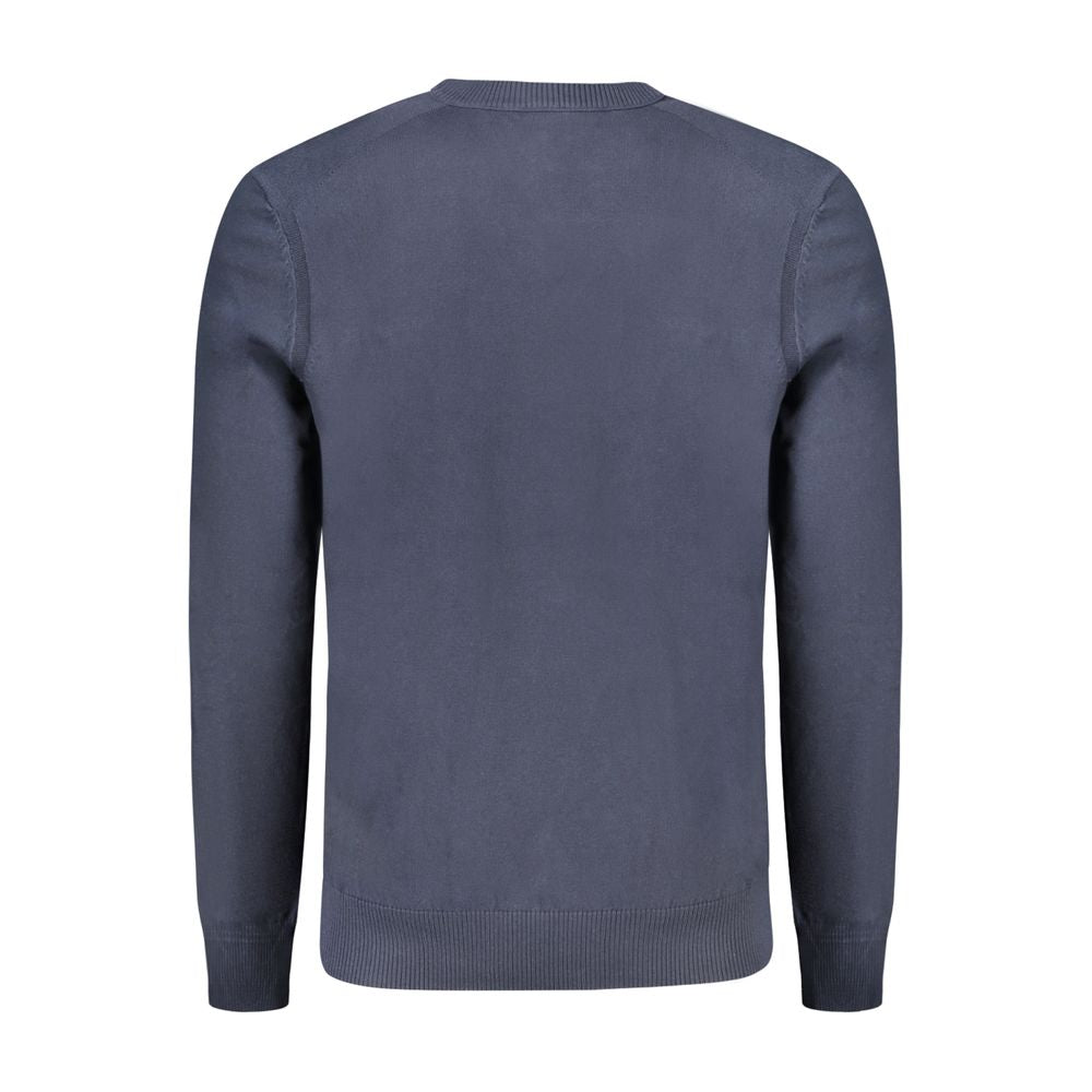 Hugo Boss Blue Cotton Sweatshirt