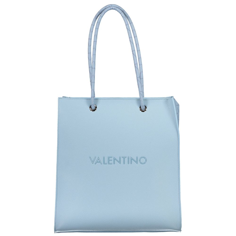 Mario Valentino Azzurro Polyurethane Women Handbag