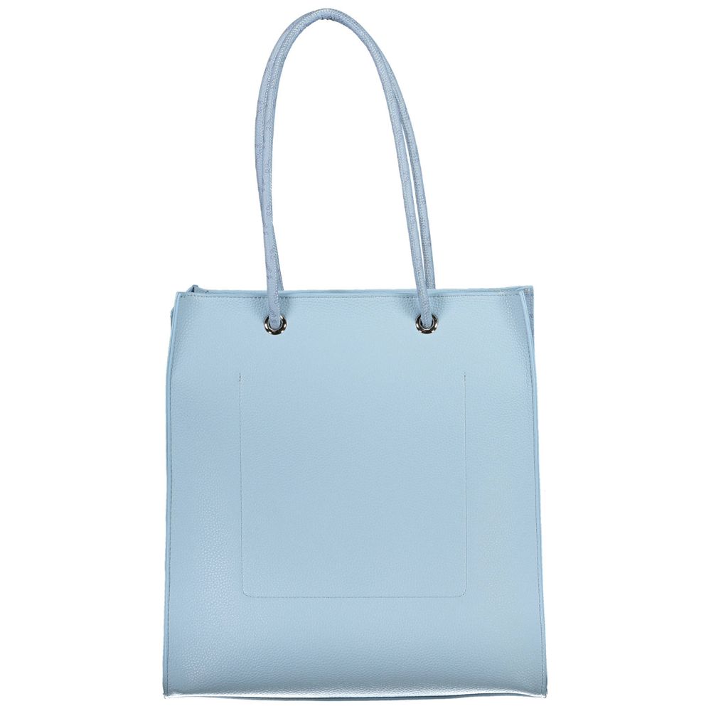 Mario Valentino Azzurro Polyurethane Women Handbag