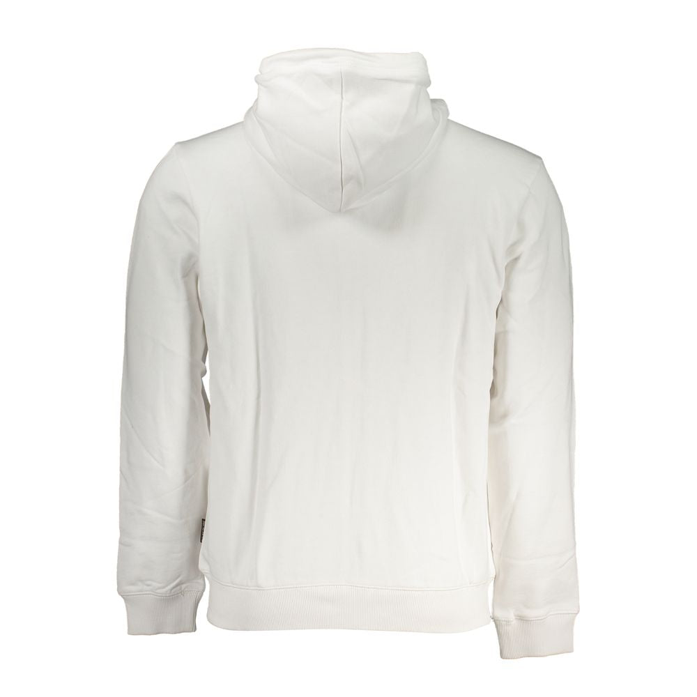 Napapijri White Cotton Sweatshirt