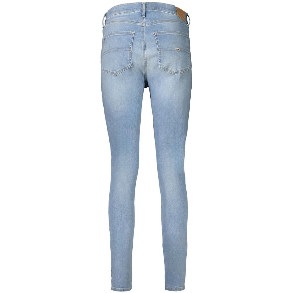 Tommy Hilfiger Blue Cotton Skinny Jeans