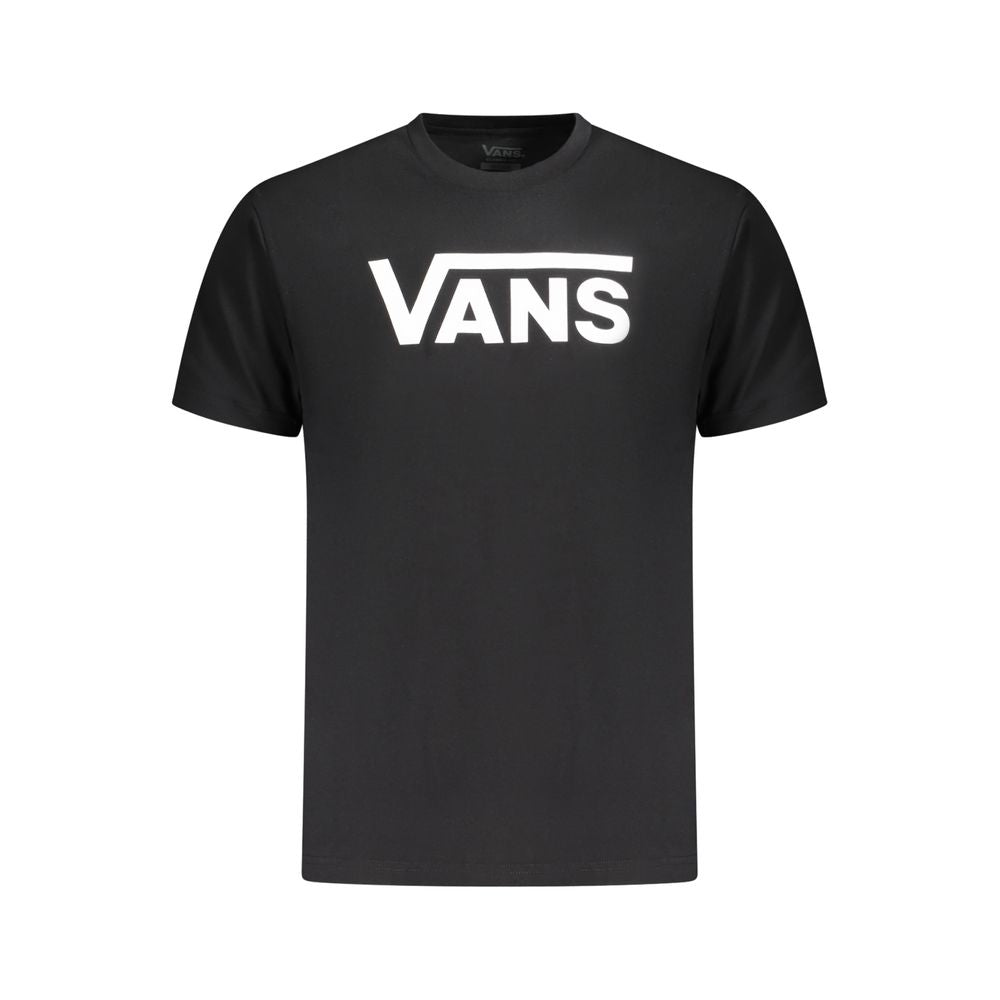 Vans Black Cotton Men's T-Shirt