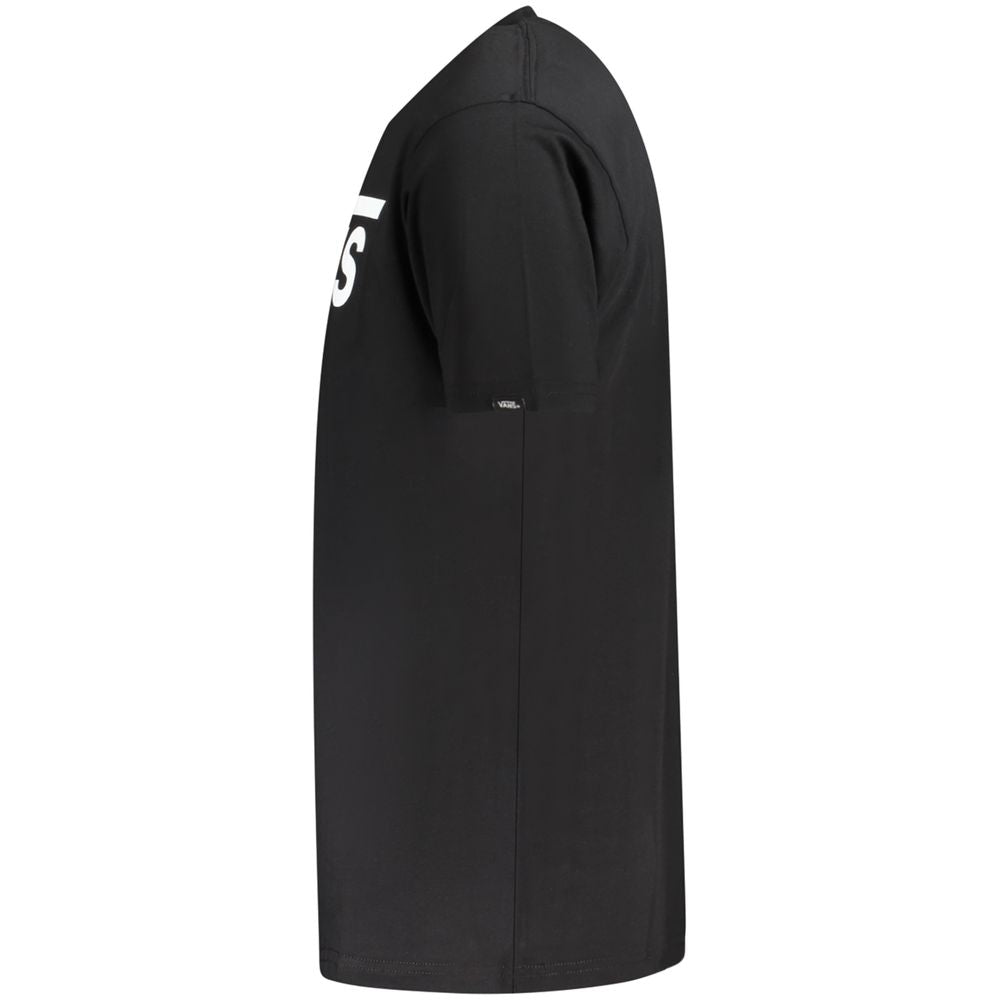 Vans Black Cotton Men's T-Shirt