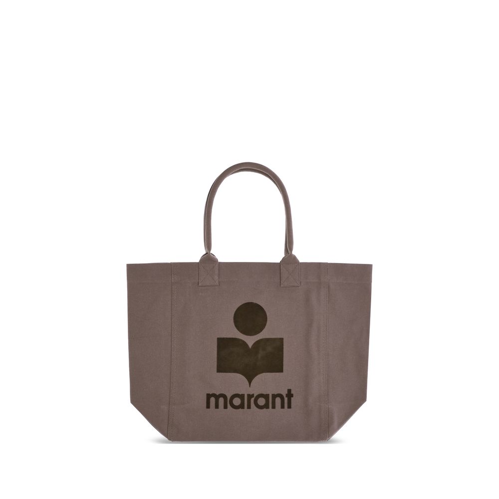 Isabel Marant Bicolor Cotton Shoulder Bag