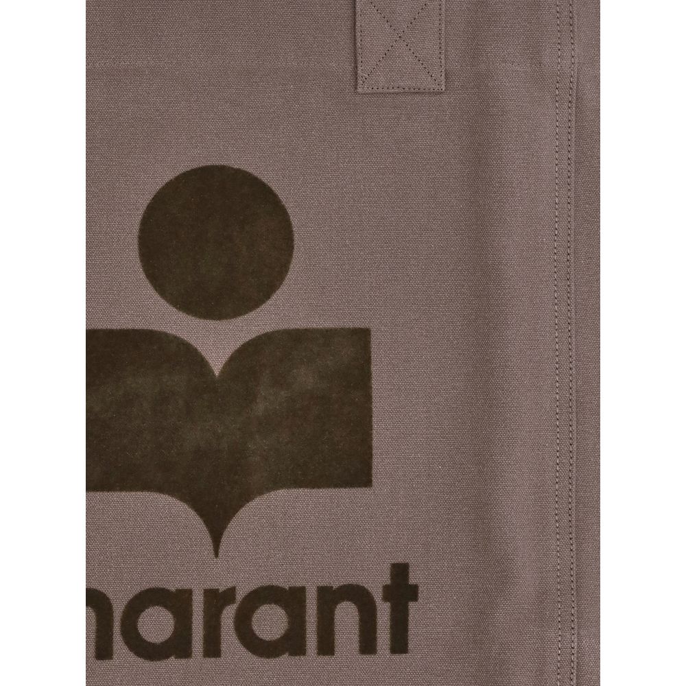 Isabel Marant Bicolor Cotton Shoulder Bag