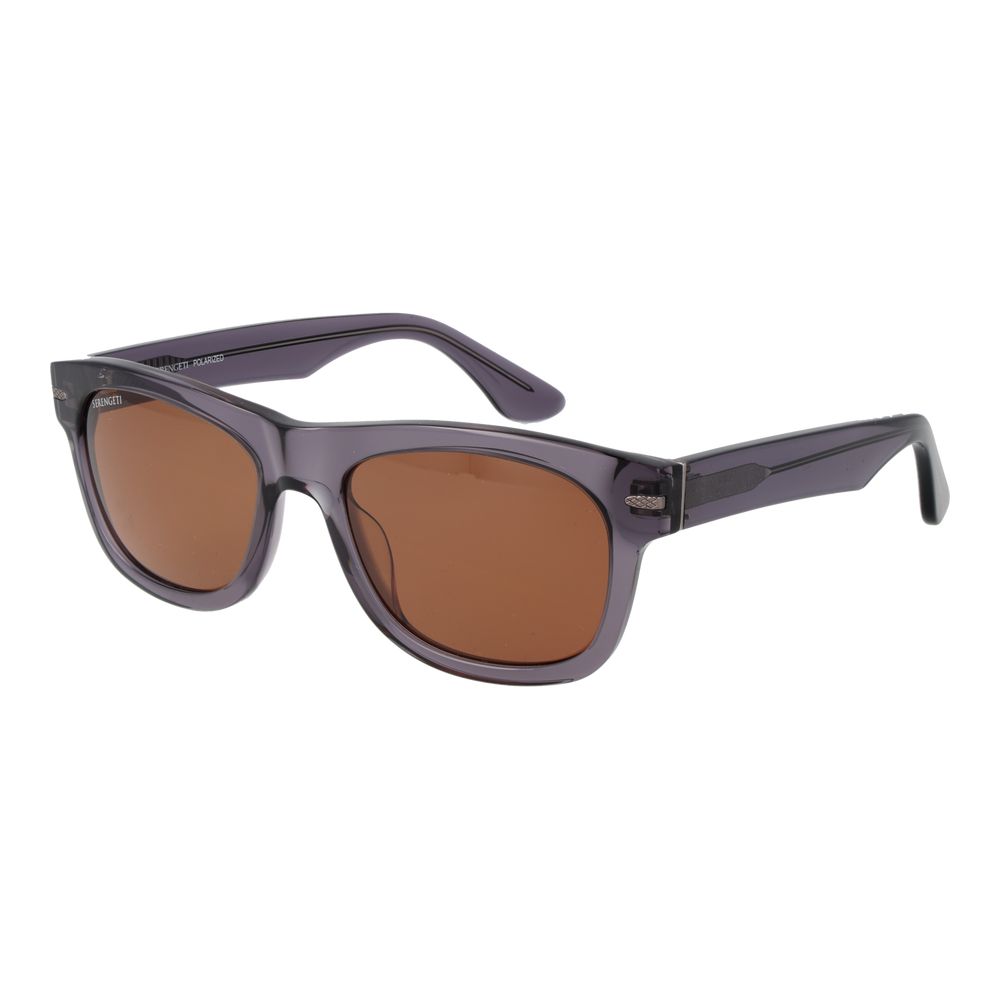 Serengeti Gray Plastic Sunglasses
