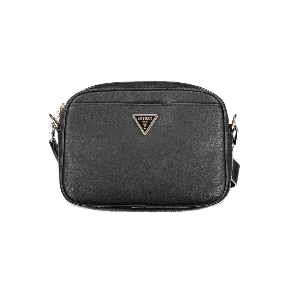 Guess Jeans Black Polyethylene Shoulder Bag