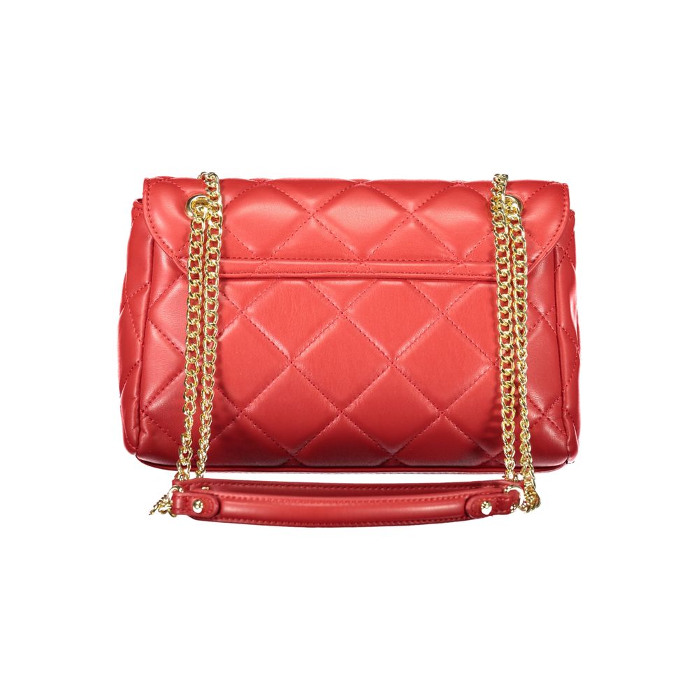 Mario Valentino Red Polyethylene Shoulder Bag