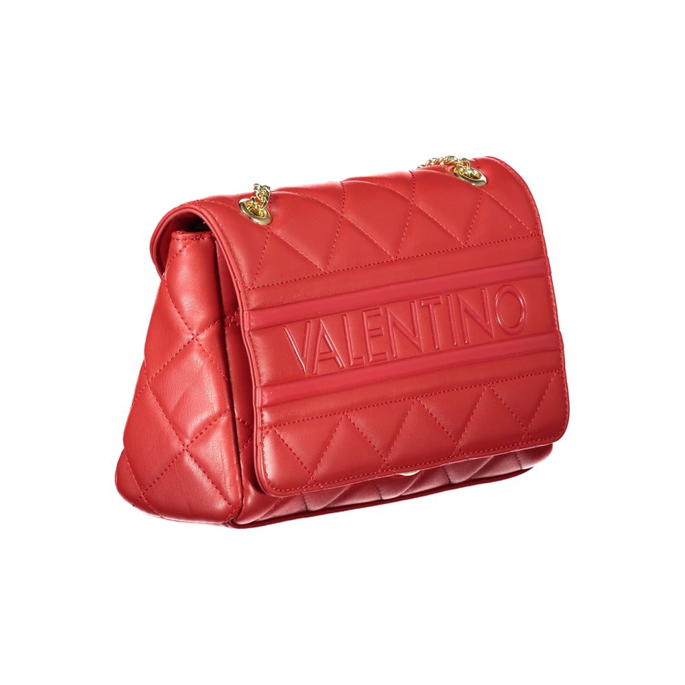 Mario Valentino Red Polyethylene Shoulder Bag