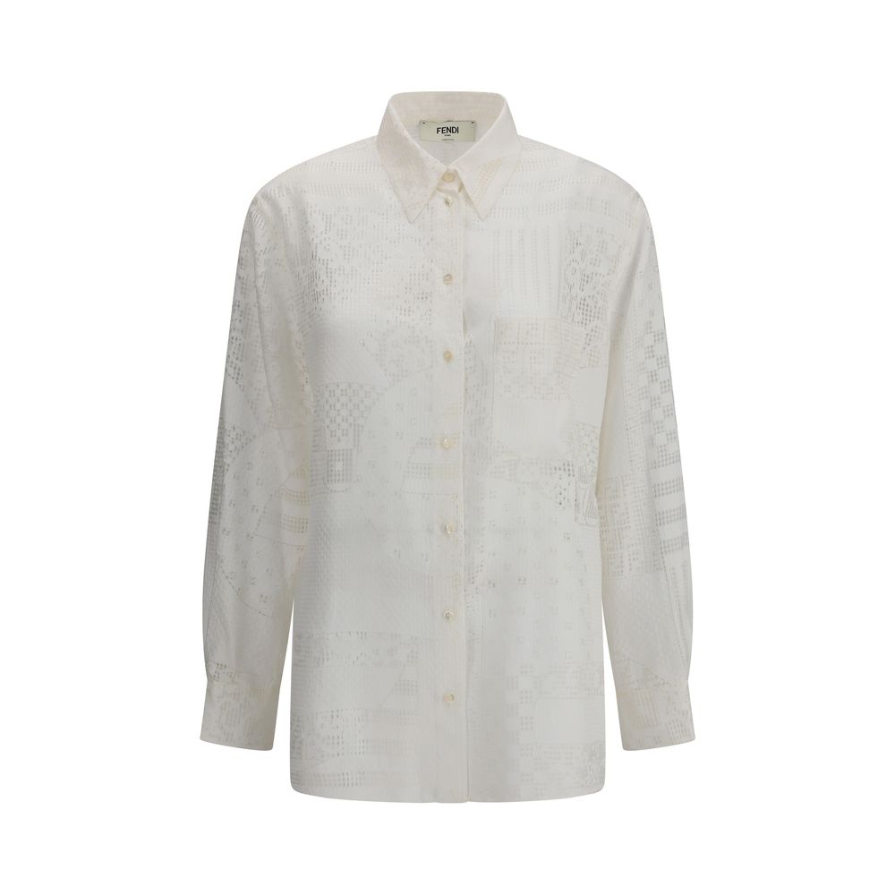 Fendi Patchwork devo Shirt