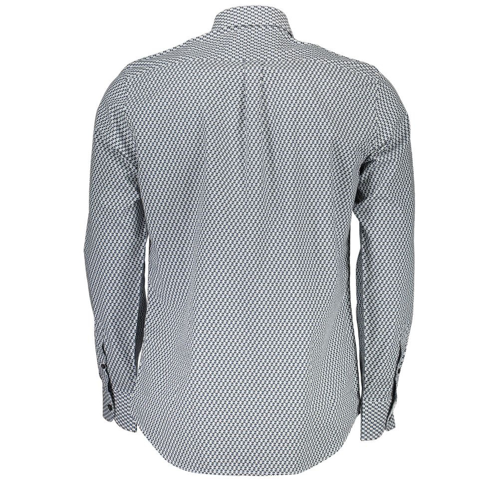 Harmont & Blaine Blue Cotton Shirt