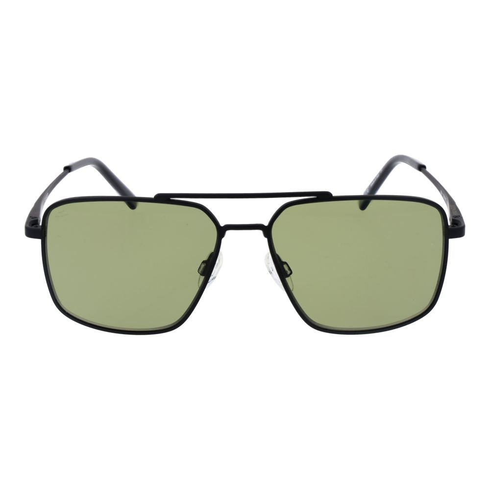 Serengeti Black Metal Sunglasses