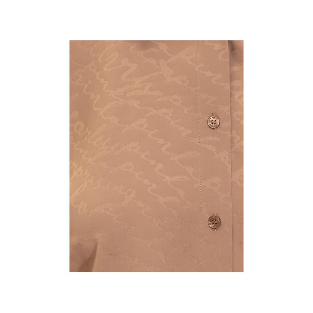 PINKO Beige Silk Women Shirt